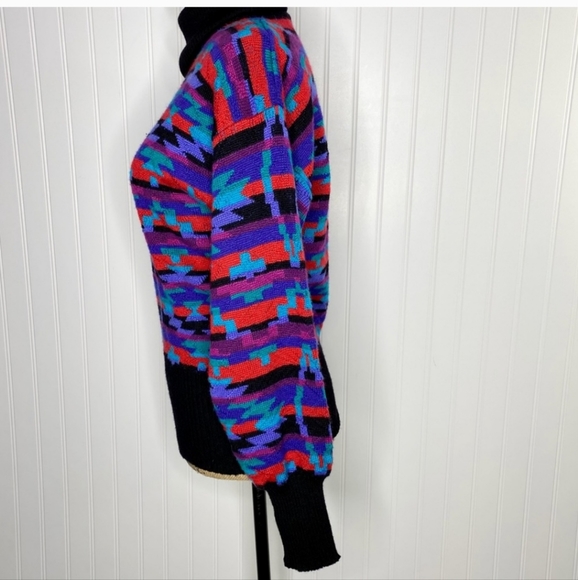 Tyrolia by Head Aztec Ski Sweater Sz Medium - Picture 4 of 6